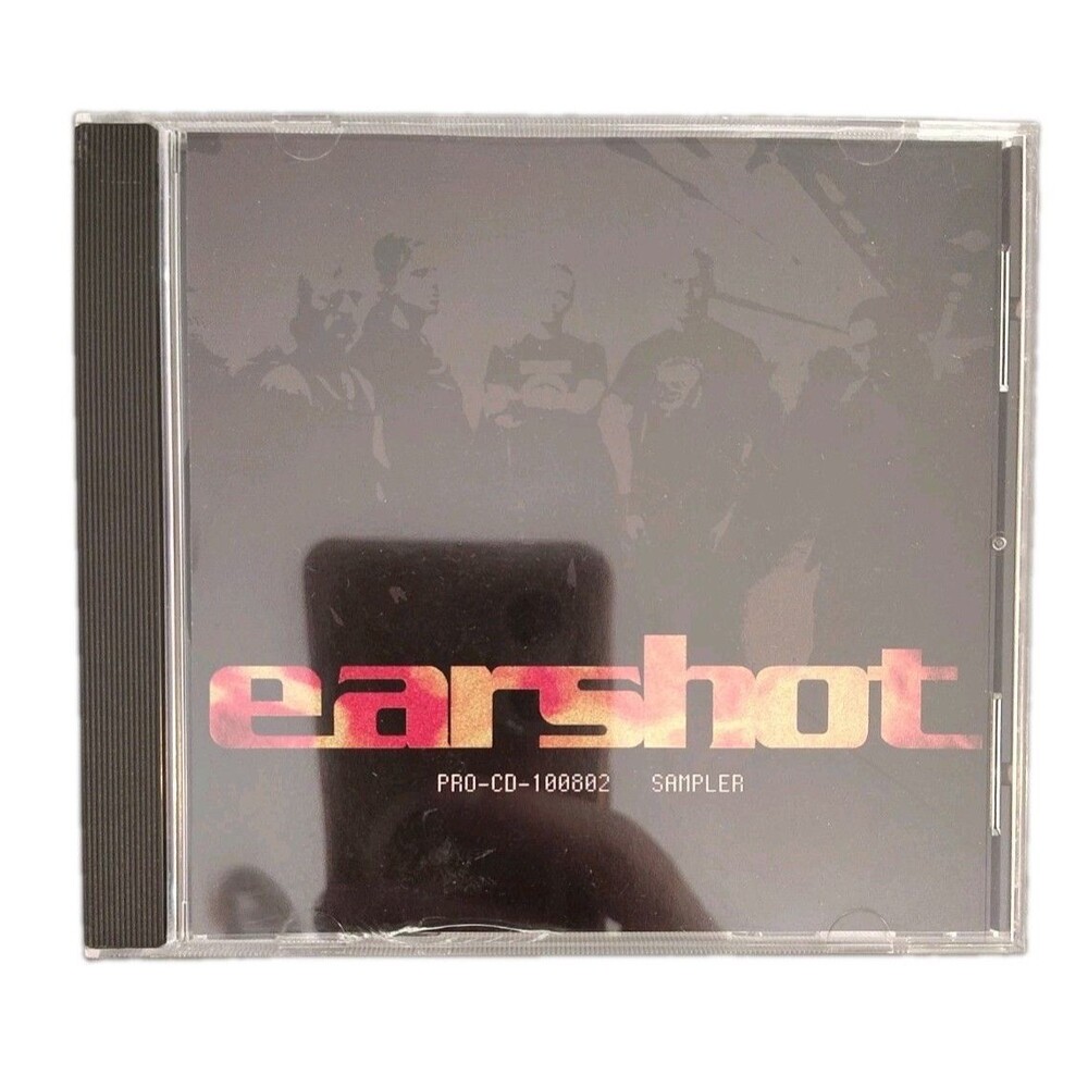 EARSHOT Ultra Rare 2002 SAMPLER 3TRX PROMO Radio DJ CD single USA